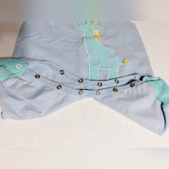 Vintage Blue Buster Brown 1 Piece Giraffe outfit 12 months - Picture 2 of 7